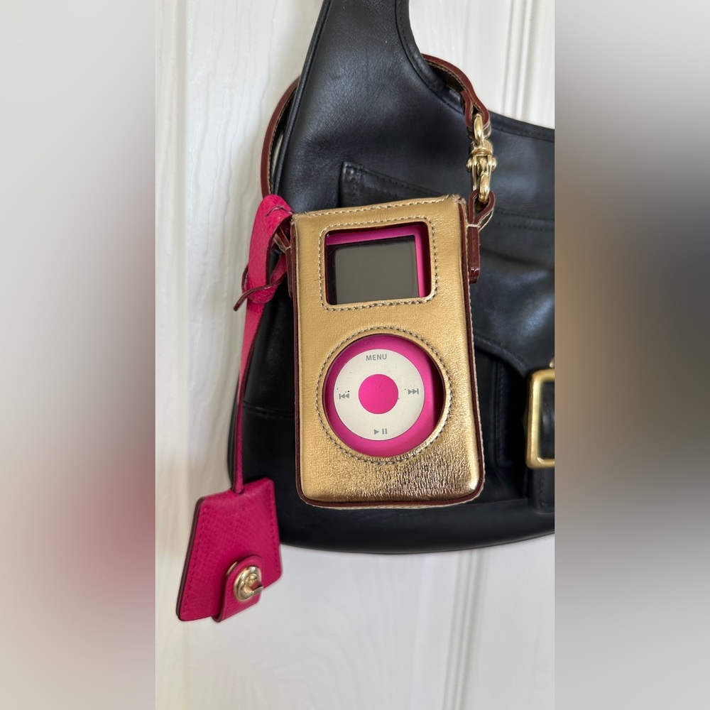 Y2K Bag Charm Bundle Coach Pink Clochette Kate Spade iPod Holder Pink iPod - Picture 15 of 15